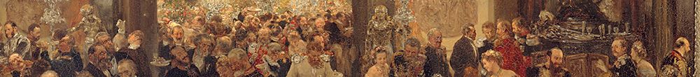الكرة souper (Adolph Menzel)