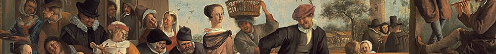 الزوجان الراققان (Jan Havickszoon Steen)