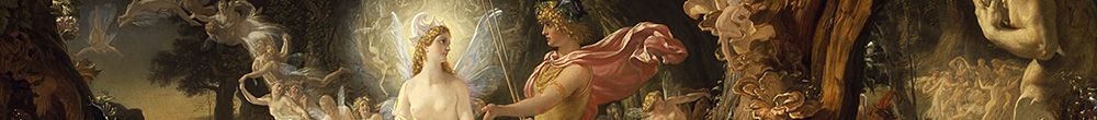 شجار أوبيرون وتيتانيا (Joseph Noel Paton)