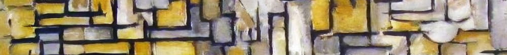 تكوين رقم السابع ، 1913. بقلم بيت موندريان 1872-1944 (Piet Mondrian)