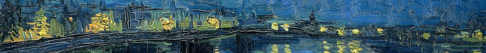 نجوم الليل اعلي نهر الرون (Vincent van Gogh)
