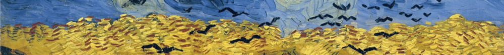 ويتفيلد مع الغربان (Vincent van Gogh)