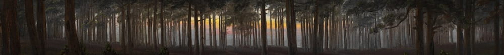 أوقات النهار: المساء 1821-1822 (Caspar David Friedrich)