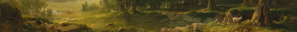 منظر طبيعي من تاناتوبسيس 1850. (Asher Brown Durand)